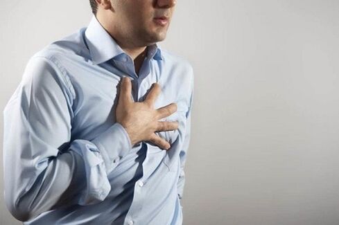 dor no peito como síntoma da osteocondrose mamaria
