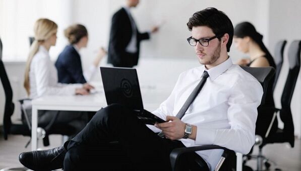 o traballo sedentario como causa da osteocondrose lumbar