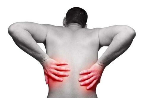 dor nas costas con osteocondrose da columna