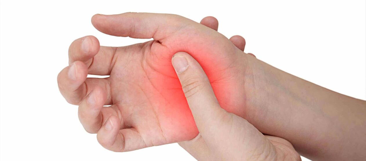 Dor e vermelhidão na zona articular que acompañan o desenvolvemento da artrose
